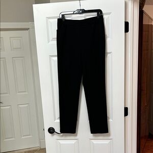 J. Jill Ponte Black Slim Ankle Pants